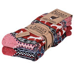 Merino-Alpakawolle Socken Peru-Anden-Motive - 8
