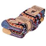 Merino-Alpakawolle Socken Peru-Anden-Motive - 14