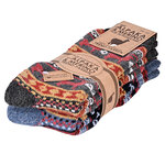 Merino-Alpakawolle Socken Peru-Anden-Motive - 13
