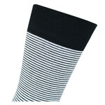 Damen Bambussocken gemustert schwarz-weiß - 26
