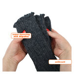 Overknees-Stulpen extra-lang Alpakawolle - 16