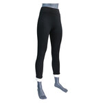 Damen Thermo Leggings dick gefüttert schwarz - 8