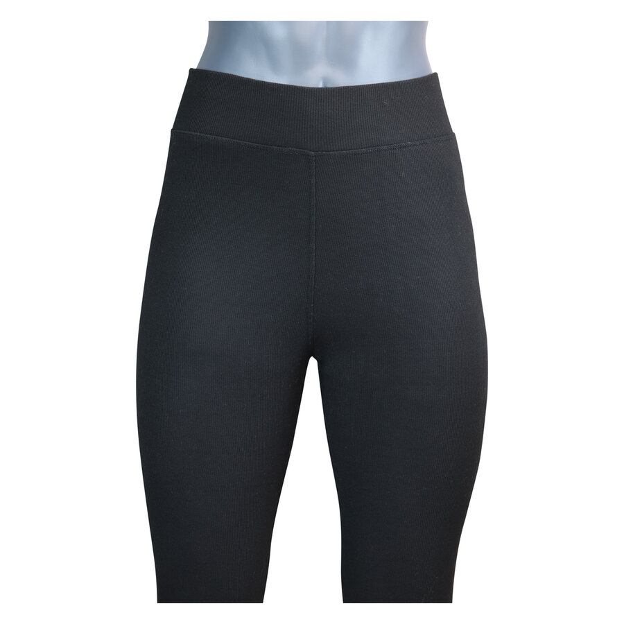 Damen Thermo Leggings dick gefüttert schwarz - 6
