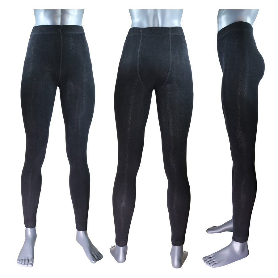 Bambus Damen Leggings schwarz