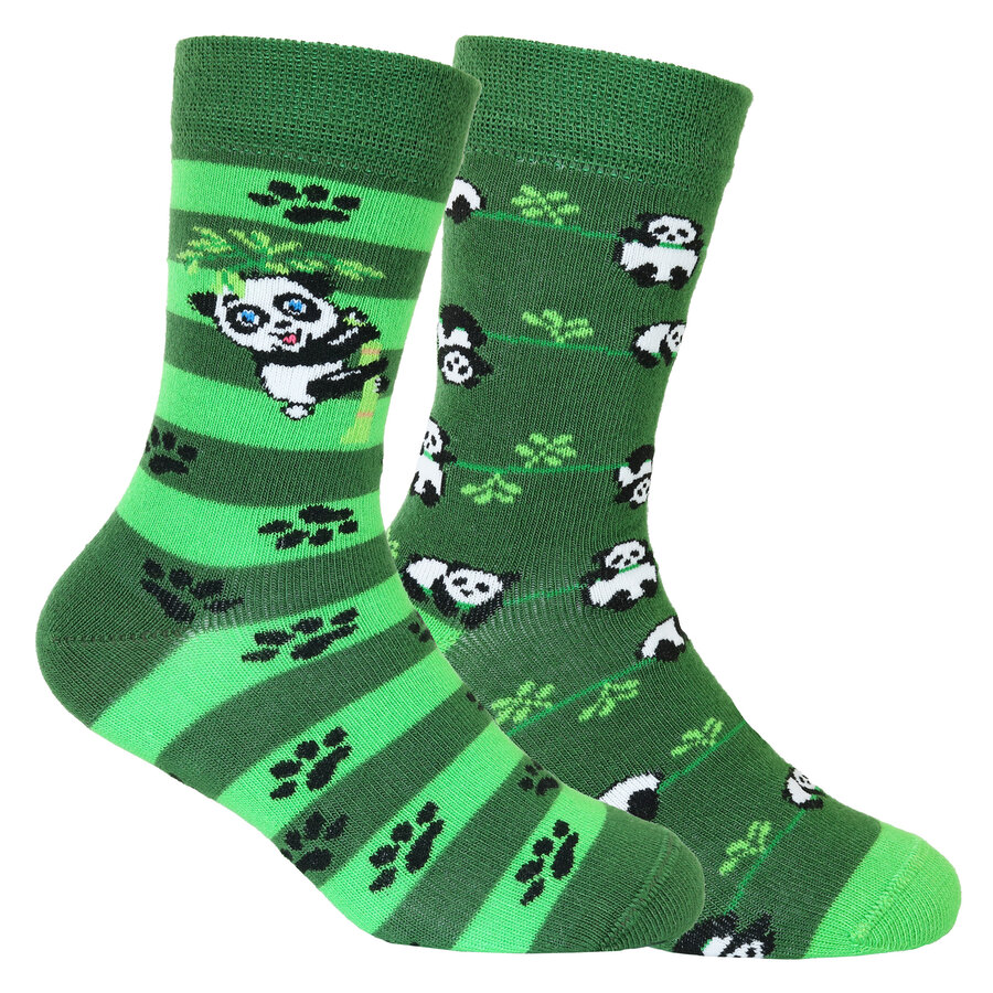 Bambus Kindersocken Panda Motive