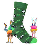 Bambus Kindersocken Panda Motive - 5