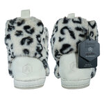 Damen Hausschuhe mit Gummisohle Apollo beige Fellimitat - 6