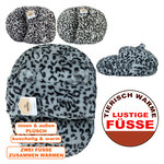 Kuschel-Fußwärmer Tierfell Optik Apollo - 2
