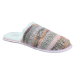 Damen Hausschuhe Puschen Pantoffeln Apollo Folklore-Muster rosa-bunt - 5