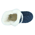 Damen Hausschuhe stabile Sohle Apollo blau - 5