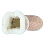 Damen Hausschuhe stabile Sohle Apollo apricot - 6