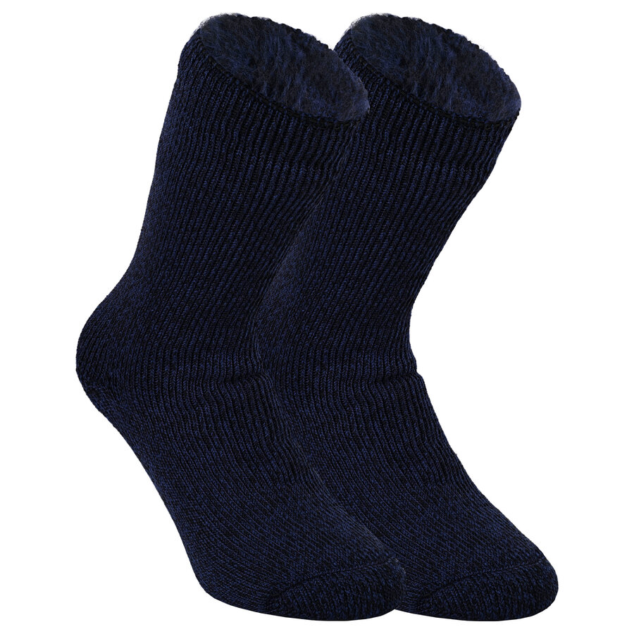 Giga-dicke Thermo-Socken TOG Rating 2.3 HEAT KEEPER dark-jeans