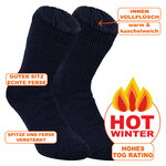 Giga-dicke Thermo-Socken TOG Rating 2.3 HEAT KEEPER dark-jeans - 2