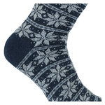 Herrensocken mit Wolle Apollo Folklore color-mix - 12