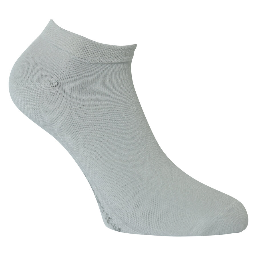 Bambus Sneakersocken ohne Gummidruck camano weiß