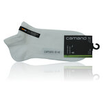 Bambus Sneakersocken ohne Gummidruck camano weiß - 3