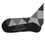 Kniestrümpfe ohne Gummidruck Argyle-Karo Baumwolle - 11