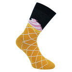 Eiscreme Motiv Socken Baumwolle - 5