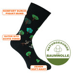 Wald Jagd Motiv Socken Baumwolle - 2
