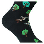 Wald Jagd Motiv Socken Baumwolle - 8