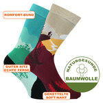 Bergglück Motivsocken Wanderer Bergsteiger Gipfelstürmer - 20