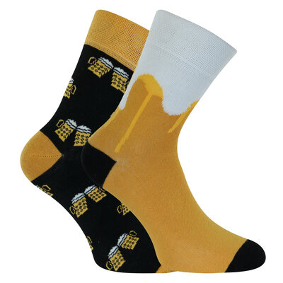 Bierglas Motiv Kurzsocken