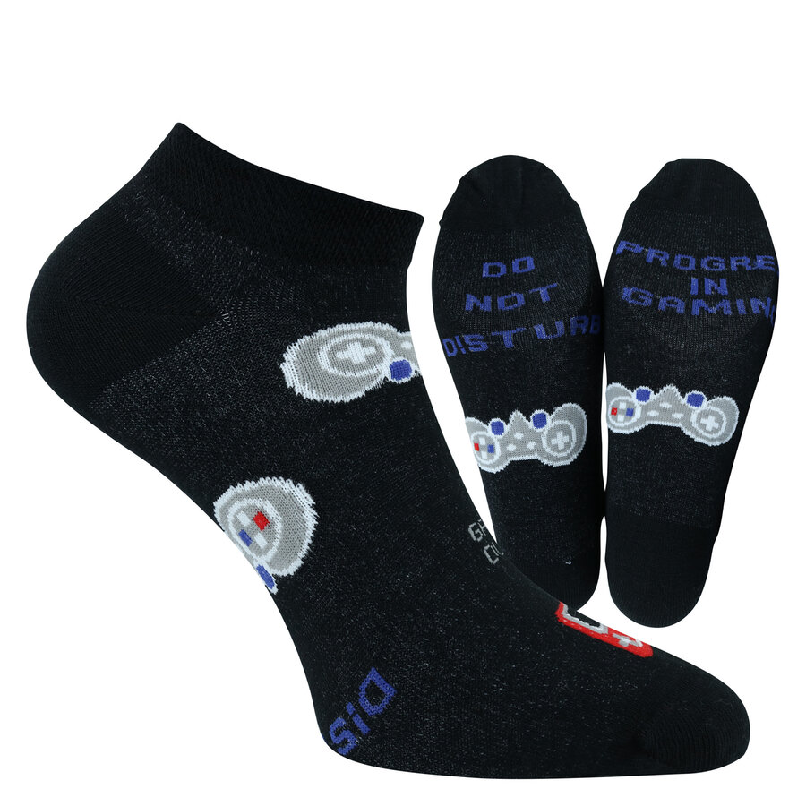 Gaming Sneakersocken Spielkonsolen Motiv
