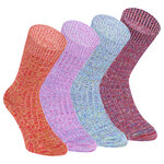 Bambus Baumwolle Socken Damen fantastic mouline - 2