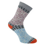 Wohlfühl-Hygge-Socken Baumwolle Folklore Design - 5