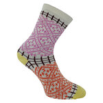 Wohlfühl-Hygge-Socken Baumwolle Folklore Design - 4