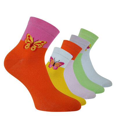 Damen-Kurzsocken Butterfly-Schmetterlings-Motive