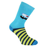 Anti-Rutsch dicke Kindersocken stabile Gummisohle crazy Monster - 11