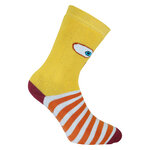 Anti-Rutsch dicke Kindersocken stabile Gummisohle crazy Monster - 12