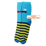 Anti-Rutsch dicke Kindersocken stabile Gummisohle crazy Monster - 10