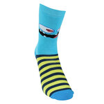 Anti-Rutsch dicke Kindersocken stabile Gummisohle crazy Monster - 16