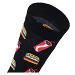 Hamburger Motiv Socken Fast Food - 3