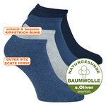 Sneakersocken s.Oliver denim-melange-mix - 2