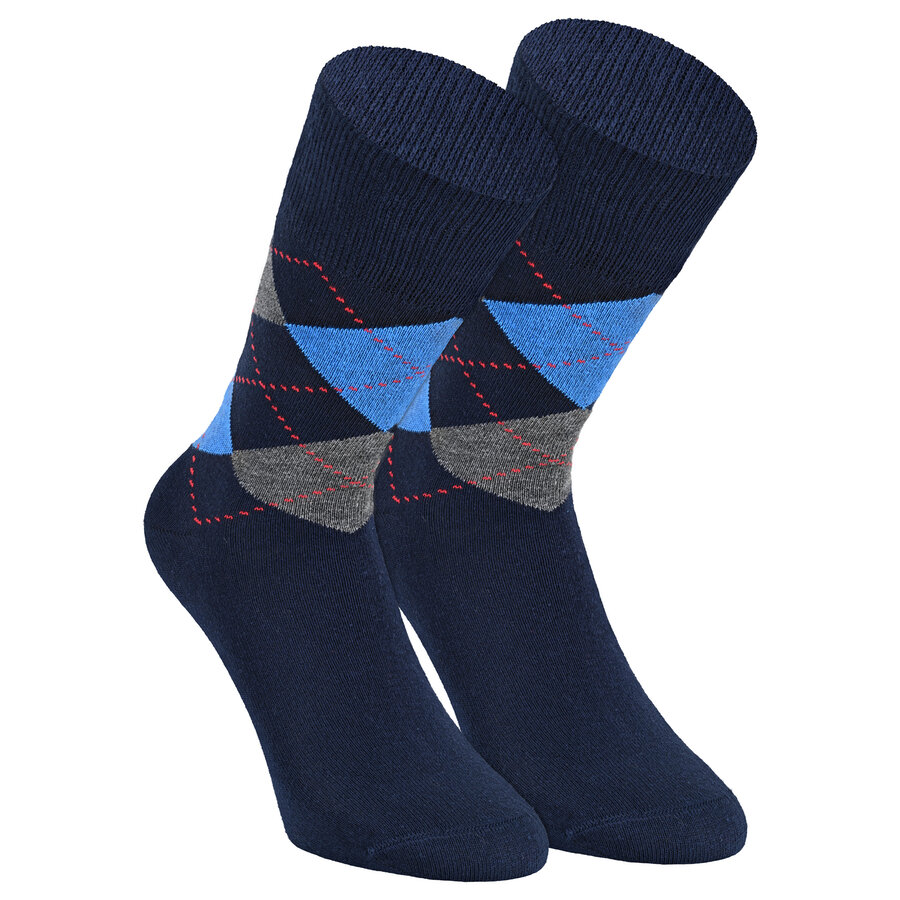 Herrensocken Argyle Karo Muster Scottish Style - 18