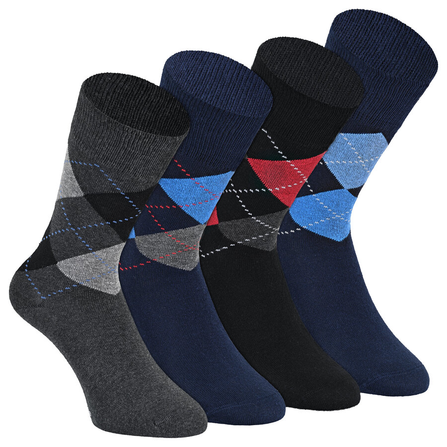 Herrensocken Argyle Karo Muster Scottish Style