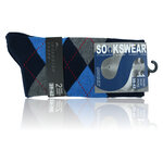Herrensocken Argyle Karo Muster Scottish Style - 40