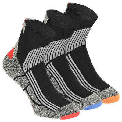 Kurze Trekking Outdoor Wandersocken Soft-Frottee-Sohle