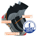 Kurze Trekking Outdoor Wandersocken Soft-Frottee-Sohle - 15