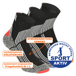 Kurze Trekking Outdoor Wandersocken Soft-Frottee-Sohle - 5