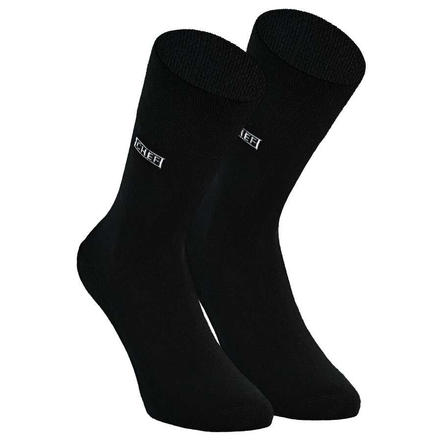 Gastro-Beruf Kellnersocken Soft-Sohle schwarz