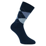 Herrensocken Argyle Karo Muster Camano ohne Gummidruck blau-mix - 19