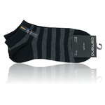 Gestreifte Sneakersocken ohne Gummidruck Camano schwarz - 3