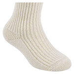 100% Wolle Babysocken von Nordpol wollweiß - 6