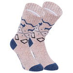 Alpaka Wolle Socken Südamerika-Muster bunt - 12
