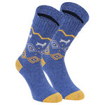 Alpaka Wolle Socken Südamerika-Muster bunt - 8