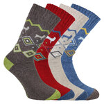 Alpaka Wolle Socken Südamerika-Muster bunt - 21